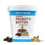 MYFITNESS Peanut Butter Chocolate Crunchy 510g - Protein & Fiber, Healthy Spread - Fast Shipping to USA & Canada