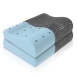 Orista? Advance Gel Blended Contour Memory Foam Pillow | 2 Year Warranty |Orthopedic Neck & Shoulder Support Pillow for Sleeping | Improves Posture & Spinal Alignment | 19 x 11 x 3.5 Inch | Set of 2 - Fast Shipping to USA & Canada