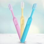 1st Step BPA Free Manual Toothbrush With Extra Soft Bristles - Pack Of 3 (Multicolor 2, Toddler) - Fast Shipping to USA & Canada