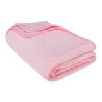 haus & kinder Kids Fur Blanket ? 450 GSM Super Soft Winter Blanket for Babies & Kids (0?12 Years), 150x230 cm, Baby Pink 1 Piece - Fast Shipping to USA & Canada