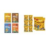 Slurrp Farm No Maida Pancake Trial Pack Combo 4x50g & Slurrp Farm Healthy Snacks Mighty Puff Choco Ragi 8x20g - Fast Shipping to USA & Canada