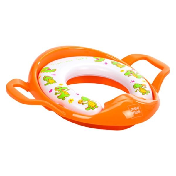 Mee Mee Soft coushioned Portable Baby Potty seat for Toilet Training | Easy Grip Support Handles - Fast Shipping to USA & Canada