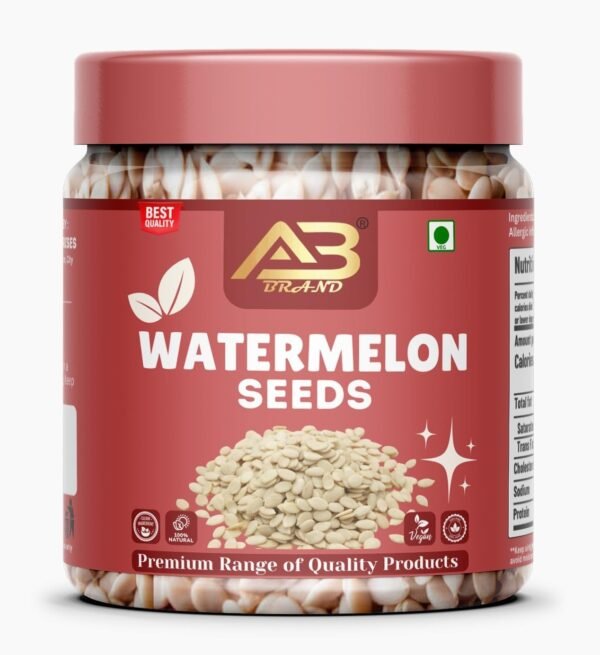 AB BRAND Watermelon Seeds 1kg - High in Protein | Raw, Non-GMO, Nutrient-Rich, Source of Antioxidants - Fast Shipping to USA & Canada