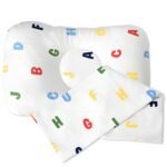 a baby cherry Organic Cotton Baby Pillow for Newborns (0M to 3 Years) ? Unisex | Washable | Pillow Cover Included - Fast Shipping to USA & Canada