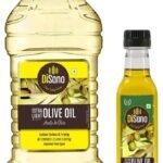 DiSano Extra Light Olive Oil, Indian dishes and frying, 2L & DiSano Extra Virgin Olive Oil, First Cold Pressed, 250ml Material : vegetarian - Fast Shipping to USA & Canada