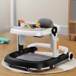 StarAndDaisy Baby Walker / Walker Baby 6-18months Boy & Girl with Anti Fall Brake Pads / Walker for Kids with 3 Speed Height Adjustment, Multi-Level Seat Adjustment, Recreational Music Toy Bar, Easy to Store - Fast Shipping to USA & Canada