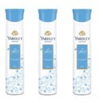 Yardley London Lace Deodorant Spray For Women 150-Ml (Pack Of 3) - Fast Shipping to USA & Canada