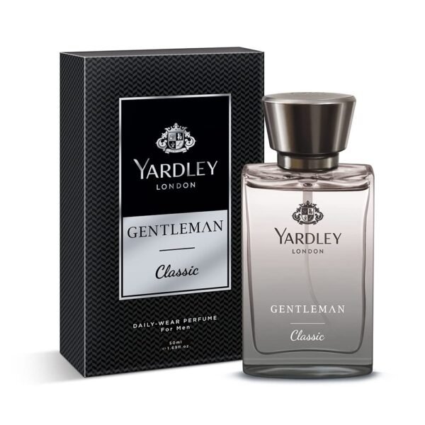 Yardley London Gentleman Classic Perfume| Fresh Woody Fougere Notes| Masculine Fragrance| Perfume For Men| 50Ml - Liquid - Fast Shipping to USA & Canada