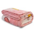 Mee Mee Mink Baby Blanket Double Layer Soft Kids Blanket All Seasons Cozy Warm Blankets for 0-5 Years Reversible (100 CM x 140 CM) - Fast Shipping to USA & Canada