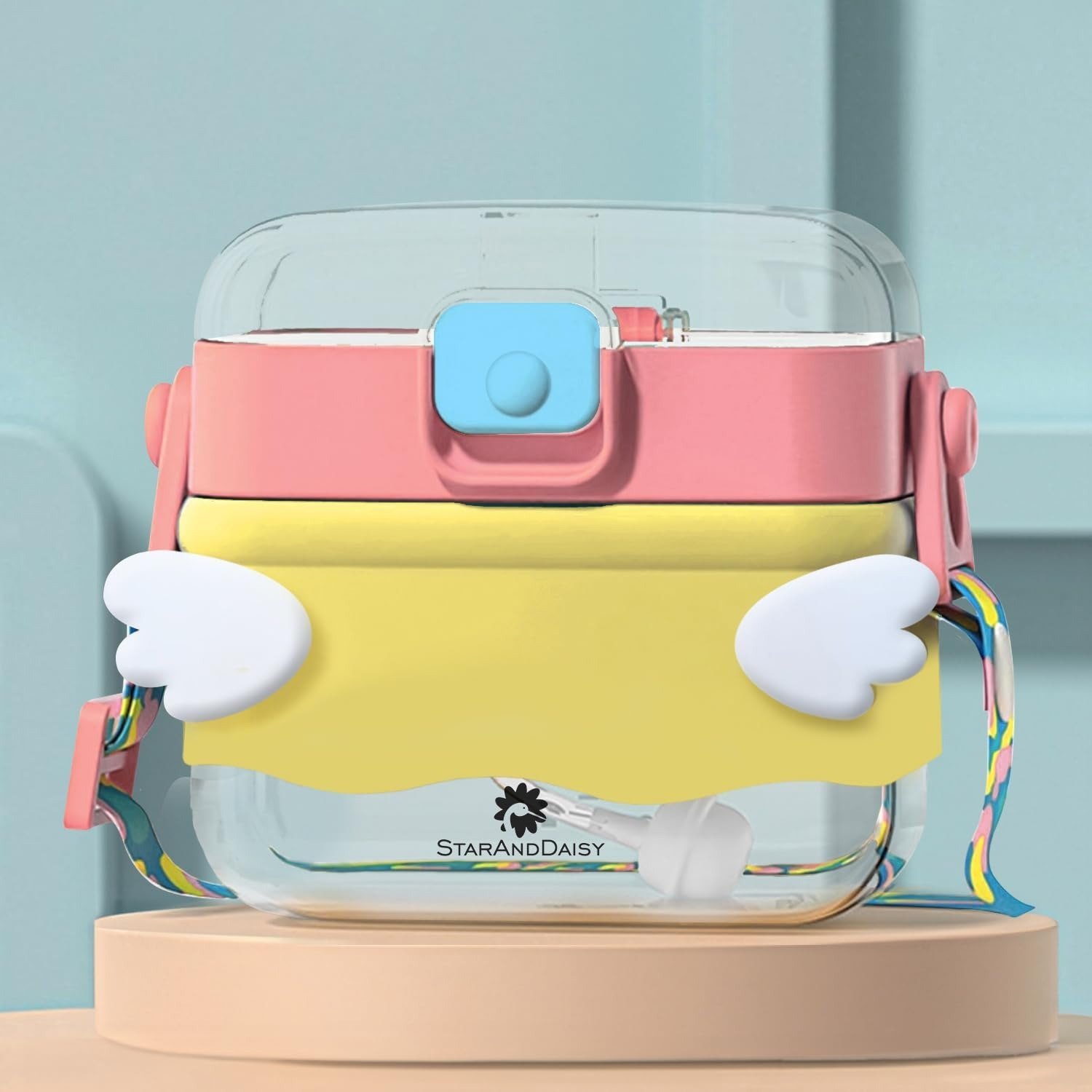 61ojwuMvo1L-1.jpg StarAndDaisy Premium Baby Sipper Bottle | Straw Sipper for Kids | Sippy Cup with Soft Silicone Straw BPA Free & Non Toxic for Baby or Kids of 12 Month - Fast Shipping to USA & Canada - Image 1