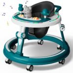 StarAndDaisy Baby Walkers for 6-18 Month Baby Boy Girl / 360? Walker for Kids with RGB Light, 7 Level Height Adjustment/Baby Walker with Switchable Food & Musical Toy Tray. - Fast Shipping to USA & Canada
