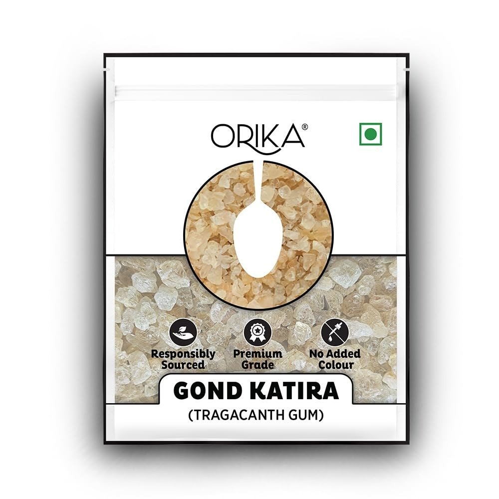 61qbVV5n2L.jpg Orika Gond Katira (Tragacanth Gum) ? 80g | Natural Cooling Agent | For Sharbat, Desserts & Ayurvedic Use (1) - Fast Shipping to USA & Canada - Image 1