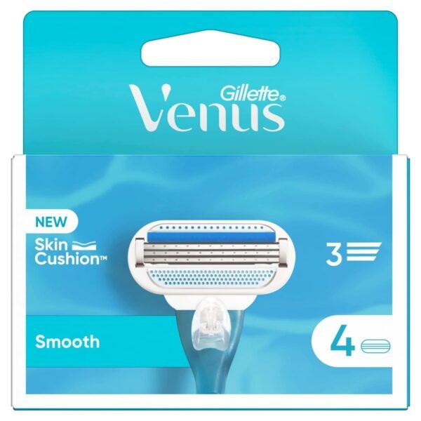 Gillette Venus Female Razor Blades Cartridge - 4 Pieces - Fast Shipping to USA & Canada