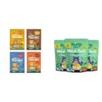 Slurrp Farm No Maida Pancake Trial Pack Combo 4x50g & Slurrp Farm High Protein Millet Dosa Instant Mix Spinach 150g Pack of 3 - Fast Shipping to USA & Canada