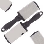 TEMPERIA (1pc) Foot Scrubber for Dead Skin - Double Sided Pedicure Kit for Women - Feet File Scrub Tools, Heel Scraper Filer & Leg Cleaner Brush - Easy to Use (Multicolour) (HF771) - Fast Shipping to USA & Canada