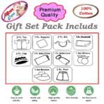MOM CARE Newborn Baby Gift Set Has All Newborn Baby Essential Clothes in Baby Gift Set for or Girls Unisex 16 pcs Red - Fast Shipping to USA & Canada - Image 3
