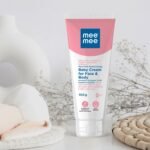 Mee Mee Moisturizing Baby Cream For Face & Body, Shea & Cocoa Butter, 24 Hrs Moisturization - 100 g - Fast Shipping to USA & Canada