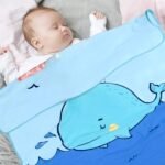 MOM CARE Fleece Winter Blanket for Newborn Baby Super Soft Warm Fluffy Infant Blanket Cozy Single Layered Pack of 1 Blue - Fast Shipping to USA & Canada
