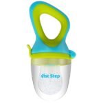 1st Step BPA Free Silicone Fruit and Food Nibbler and Feeder (Blue) - Fast Shipping to USA & Canada