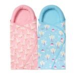 TIDY SLEEP Baby Pod Swaddle Wrap for Newborn, Snuggle Pod with U Shape Ring Head Protection Support | Baby Snuggle Pod Swaddle Wrapper | Pack of 2 (0-3 Months) (Duck & Farmland) - Fast Shipping to USA & Canada