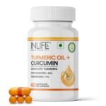 INLIFE Curcumin with Turmeric Oil - 60 Liquid Capsules - Fast Shipping to USA & Canada