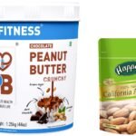 MYFITNESS Chocolate PB Crunchy 1250g | Protein & Happilo Almonds 200g - Fast Shipping to USA & Canada