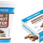 MYFITNESS Peanut Butter & PRO.FITNESS Protein Bar 510g + 6x34g | Crunchy Choco & Protein Bars - Fast Shipping to USA & Canada