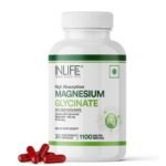INLIFE Magnesium Glycinate 1100mg - 30 Capsules - Fast Shipping to USA & Canada