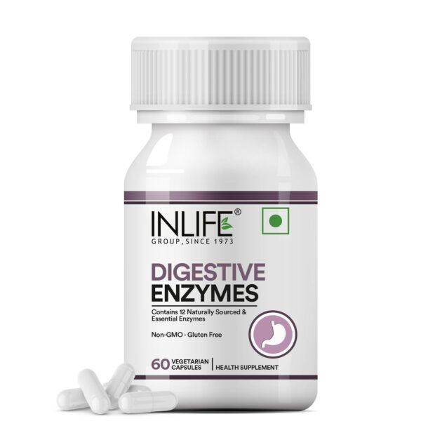 INLIFE Digestive Enzymes - 60 Capsules - Fast Shipping to USA & Canada