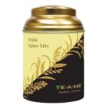 TE-A-ME Green Tea Tulsi Mix 50gm Tin | Premium Dried Tulsi Leaves with Warming Spices | Caffeine-Free | Diwali Gift - Fast Shipping to USA & Canada