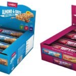 Unibic Snack bar Almond & Oats - 360g - 12 Count & Unibic Snack bar Fruit & Nut - 360g - 12 Count - Fast Shipping to USA & Canada