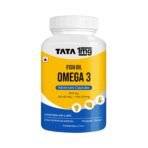 TATA 1mg Fish Oil EPA 180mg DHA 120mg - 60 Caps - Fast Shipping to USA & Canada