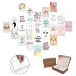 a baby cherry 26 Pieces Peel-N-Stick-Wall Collage Kit| Aesthetic Room Decor Items | Wall Posters Aesthetic | Aesthetic Things for Girls | Girl Room Decor Items for Bedroom | - Fast Shipping to USA & Canada