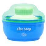 1st Step Powder Box with Refillable Powder Puff (Blue) - Fast Shipping to USA & Canada