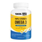TATA 1mg Omega 3 Fish Oil 1250mg - 90 Caps - Fast Shipping to USA & Canada