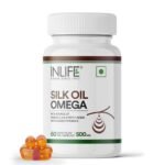 INLIFE Silk Oil Veg Omega 3-6-9 500mg - 60 Capsules - Fast Shipping to USA & Canada