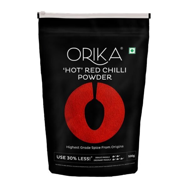 Orika Hot Red Chilli Powder (500 g) - Fast Shipping to USA & Canada