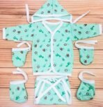 Infantbond New Born Cloth Set (Pack of 5, 0-3M) ? Fast Shipping to USA & Canada