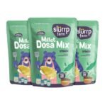 Slurrp Farm Spinach Dosa Mix (3x150g) - Fast Shipping to USA & Canada