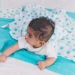 TIDY SLEEP Muslin Blanket for New Born Baby (Stars) - Fast Shipping to USA & Canada