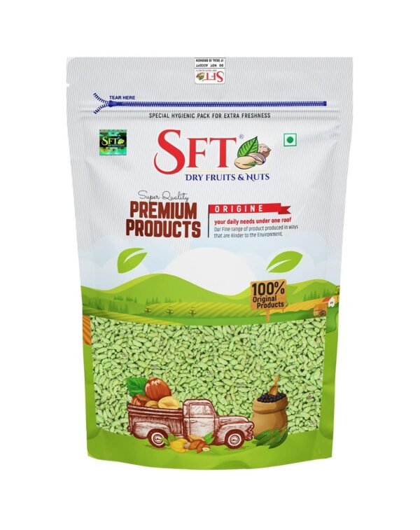 SFT Fennel Seeds Peppermint Coated (Scented Mouth Freshner) 1 Kg - Fast Shipping to USA & Canada