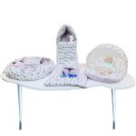 Infantbond Complete Bedding Set (Nest Cloud Lavender) ? Fast Shipping to USA & Canada