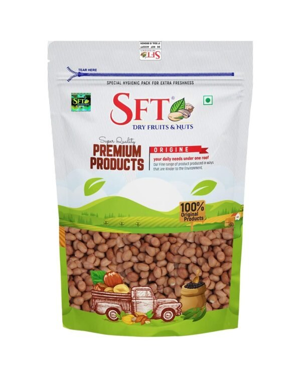 SFT Raw Peanuts, Pink, 1kg - Fast Shipping to USA & Canada
