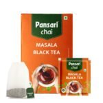 Pansari Masala Chai ? 25 Premium Tea Bags | Aromatic Blend of Black Tea & Indian Spices | Cinnamon, Cardamom, Clove & Ginger | Refreshing & Immunity-Boosting Spiced Tea - Fast Shipping to USA & Canada