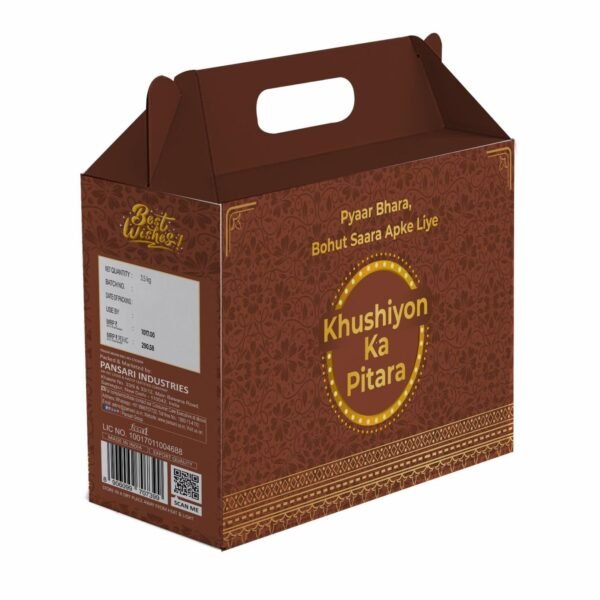 Pansari Family Favorites Hamper - Khushiyon Ka Pitara (3.4kg) | Signature Basmati Rice 1kg, Poha, Moong Bhajiya Mix, Moong Dal Chilla Mix, Gulab Jamun Mix, Ragi Flour | Healthy & Ready-to-Make Food Pack - Fast Shipping to USA & Canada