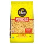 DISANO Elbows Pasta,500gm,100% Durum Wheat,No Maida,High Protein & Fiber - Fast Shipping to USA & Canada