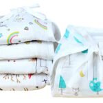 MOM CARE Muslin Cloth Nappies For Newborn Baby,Reusable Diapers, Cotton Langots, U Shaped Double Layer Padded Extra Soft Nappy(Pack of 5) (0-3 Months) - Fast Shipping to USA & Canada