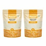 Pansari 100% Natural Maize/Makki Atta 1-Kg ? Gluten-Free Corn Flour| High in Fiber, Rich in Vitamin B, Boosts Immunity, Promotes Digestion & Brain Health - Fast Shipping to USA & Canada