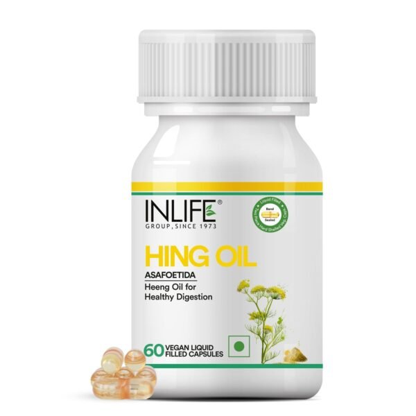 INLIFE Hing Oil Capsule 15mg - 60 Liquid Capsules - Fast Shipping to USA & Canada