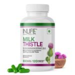 INLIFE Milk Thistle Extract 800mg - 120 Capsules - Fast Shipping to USA & Canada